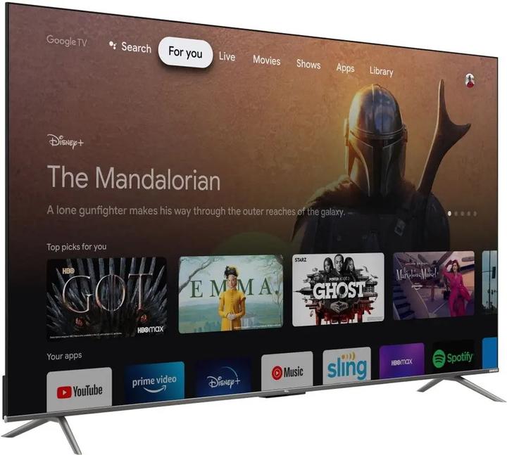 Produktbild TCL 55C635 (55", C635, QLED, 4K, 2022)