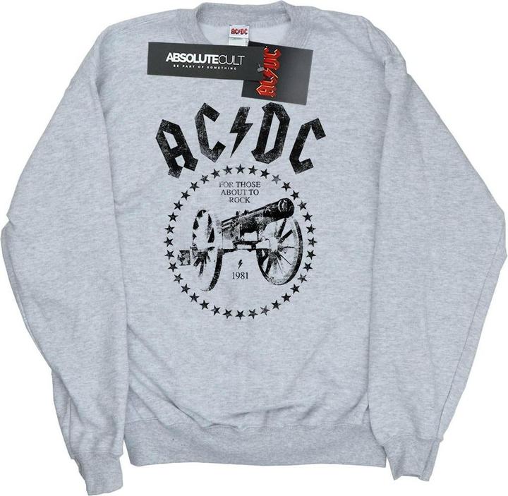 Image du produit AC/DC - Sweat WE SALUTE YOU CANNON - Garçon (140, 146)