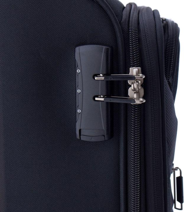 Immagine prodotto Wüsthof 2000 Carrello da cabina a 4 ruote da 55 cm con ripiegamento elastico (36 l, Bagaglio a mano (fino a 50 litri))