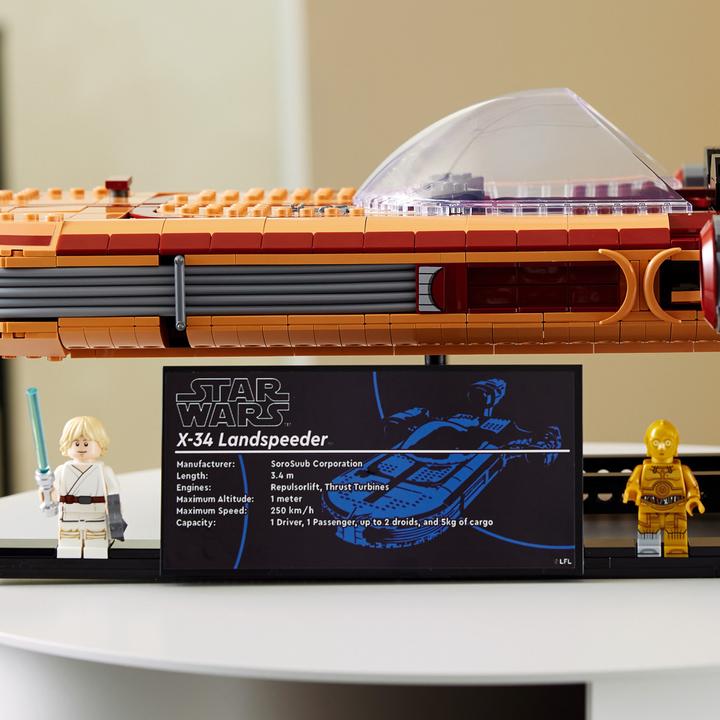 Actual product image LEGO Star Wars - Luke Skywalker's Landspeeder (75341, LEGO Rare Sets)