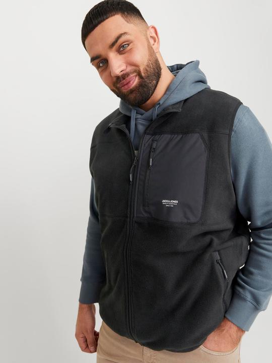 Produktbild Jack & Jones Plus Size Fleece Gilet Fleece Gilet (3XL)