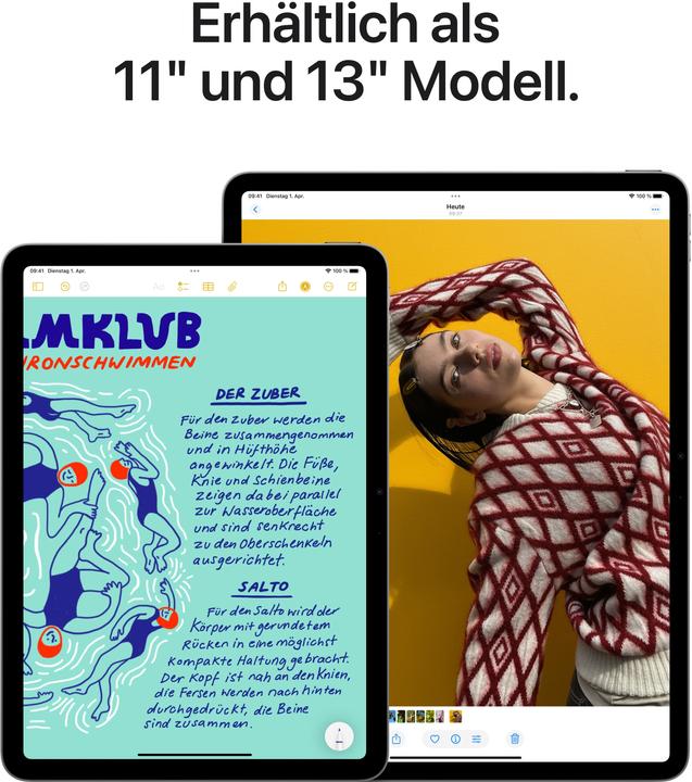 Produktbild Apple iPad Air 13 2025 (M3) (nur WLAN, 13", 128 GB, Starlight)