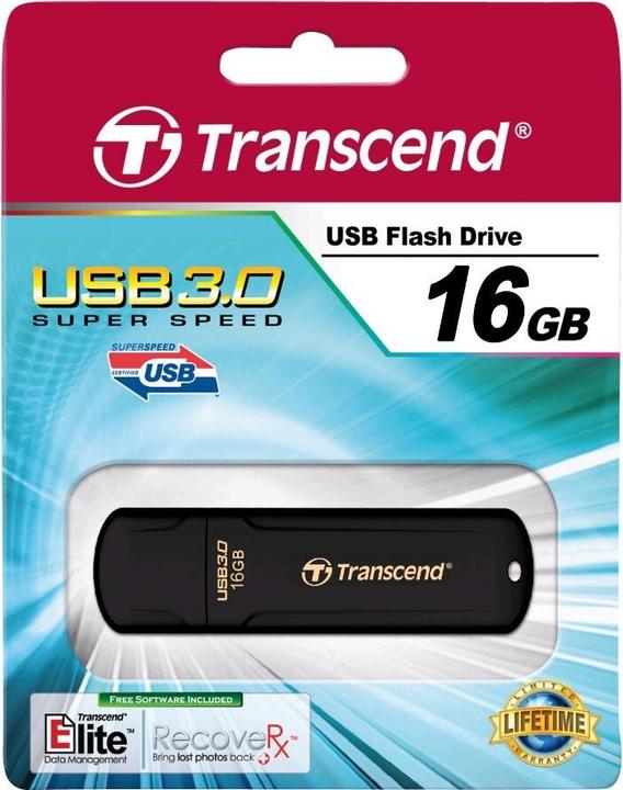 Actual product image Transcend JetFlash 700 (16 GB, USB-A)