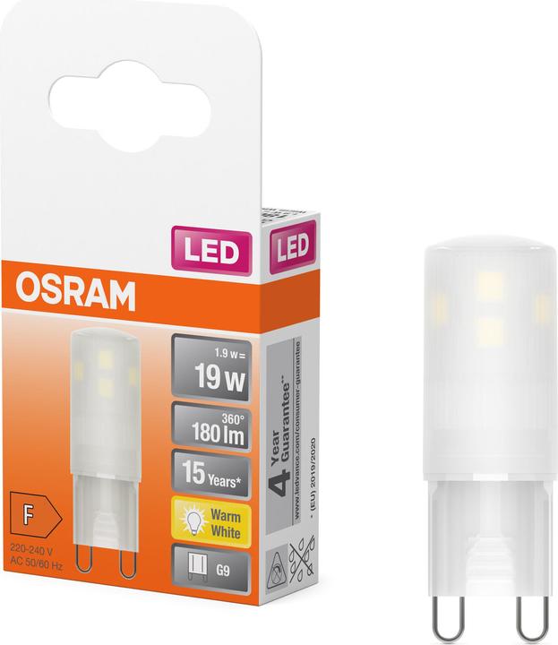 Actual product image Osram LED Pin (G9, 1.90 W, 180 lm, 1 x, F)
