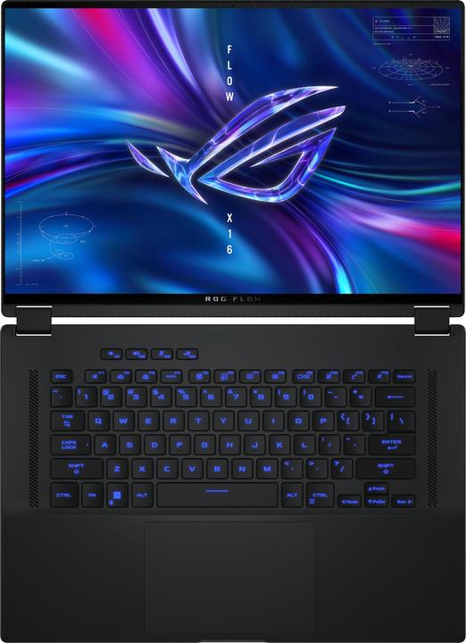 Actual product image ASUS ROG Flow X16 (16", Intel Core i9-13900H, 16 GB, 1000 GB, Eng. Int.)
