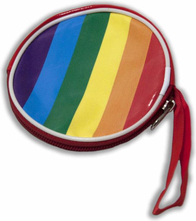 Lgbt-Drapeaux-Bourse à Monnaie Ronde