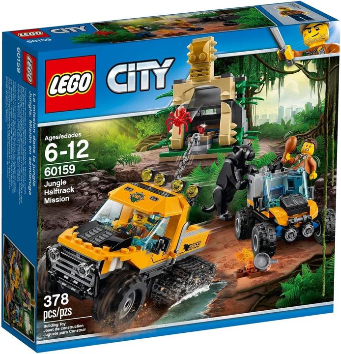 Actual product image LEGO Mission with the jungle half-track vehicle (60159, LEGO City)