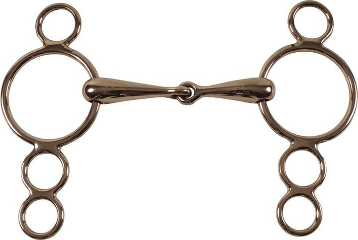 Actual product image Umbria Equitazione Solid bit for horse