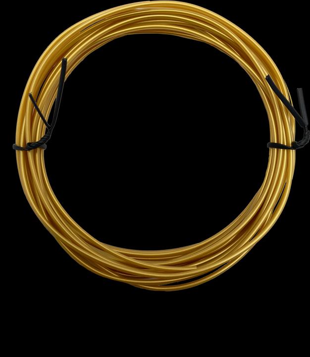Actual product image Purefil PLA filament (PLA, 1.75 mm, 15 g, Gold)