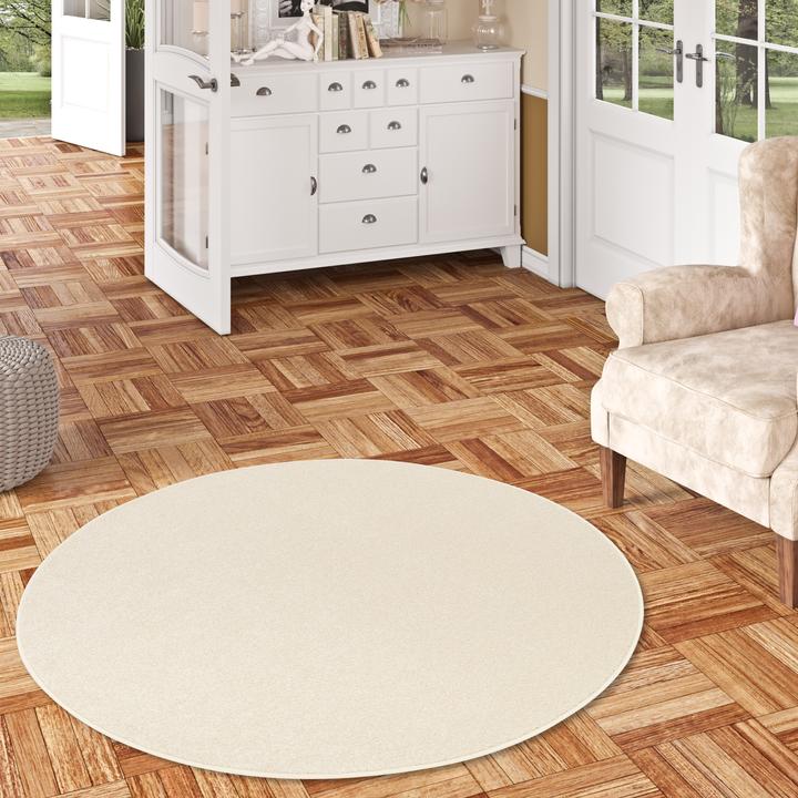 Produktbild Snapstyle Hochflor Velours Teppich Luna Rund (Rund)