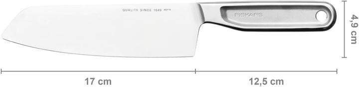 Actual product image Fiskars All Steel Santoku Knife, 16cm (17 cm)