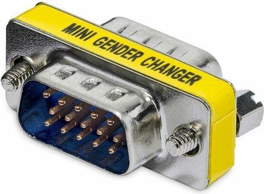 Produktbild StarTech .com VGA Slimline Gender Changer (Sub-D 15, 12.50 cm)