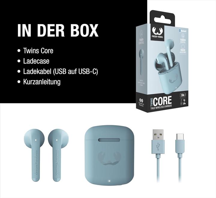 Actual product image Fresh'N Rebel Twins Core (No noise cancelling, 6 h, Wireless)