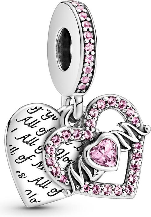 Produktbild Pandora Heart & Mum Charm (Sterling-Silber)