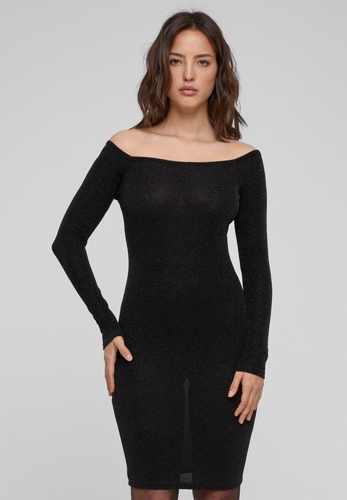 Immagine prodotto Urban Classics Vestito donna off shoulder a maniche lunghe con glitter - 126795 (M)