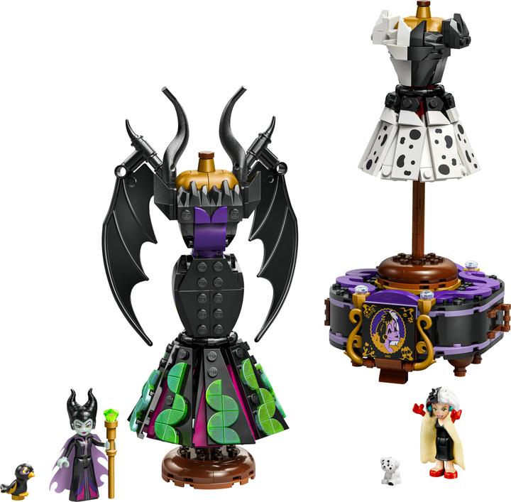 Actual product image LEGO The dresses of Malefiz and Cruella De Vil (43262, LEGO Disney)