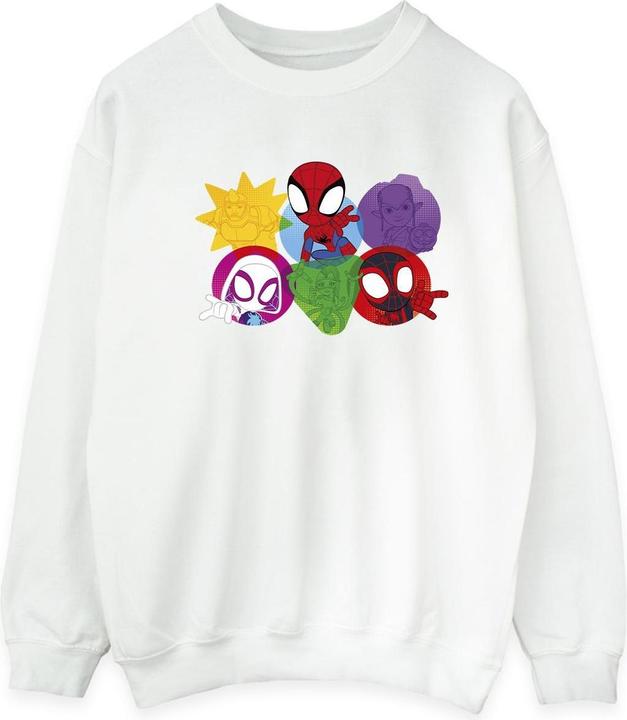 Immagine prodotto Spidey And His Amazing Friends Faces Felpa Uomo (5XL)