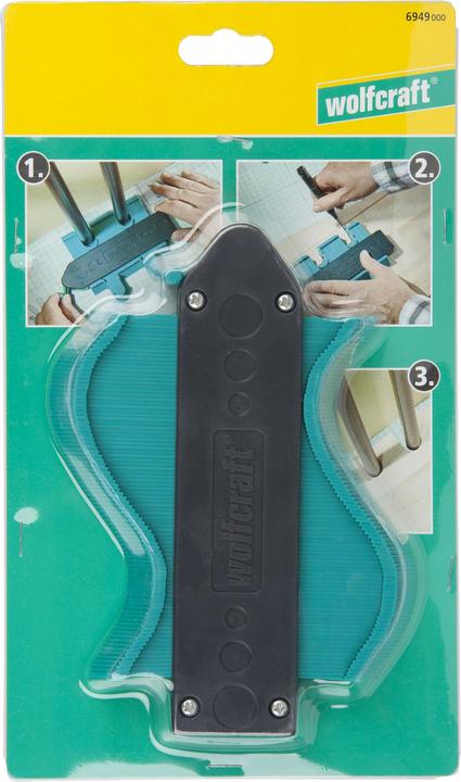 Image du produit wolfcraft wolfcraft 1 Konturenlehre 130mm (3 cm)
