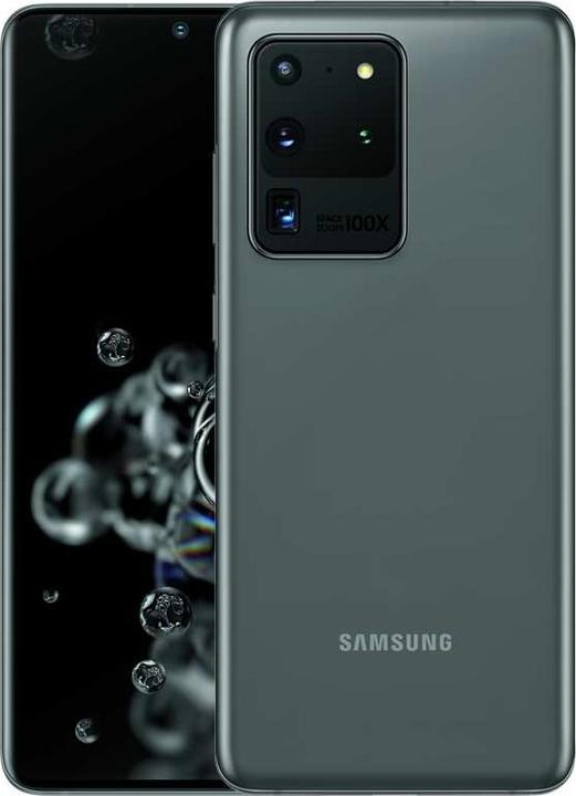 Actual product image Samsung Galaxy S20 Ultra 5G EU (128 GB, Cosmic Gray, 6.90", Hybrid Dual SIM, 108 Mpx, 5G)