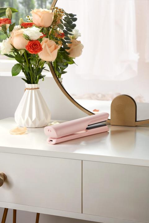 Actual product image Dreame Hair Straightener-Pink (Straightening iron)