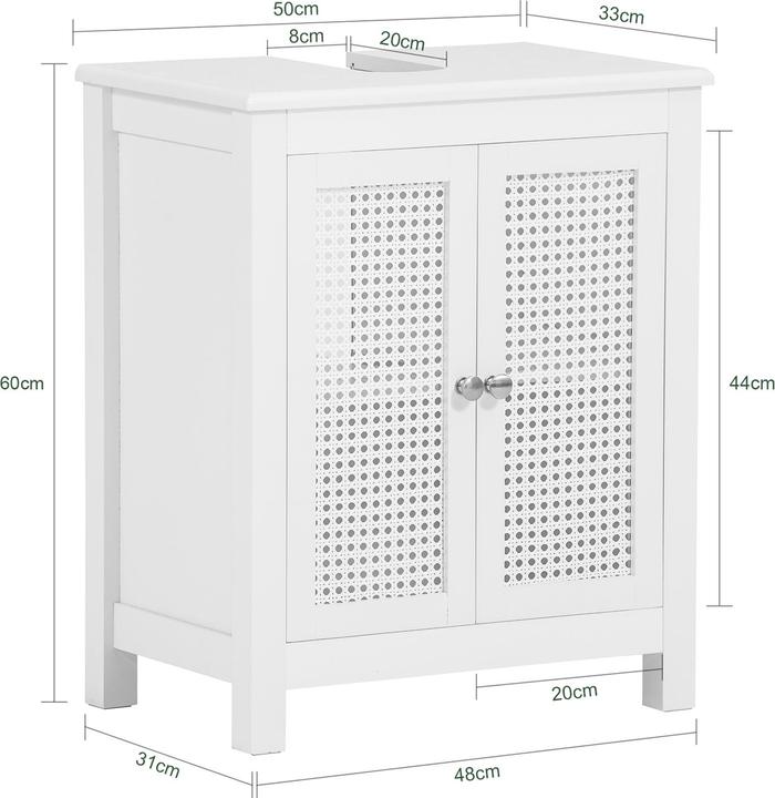 Actual product image SoBuy Vanity unit (50 x 60 x 33 cm)