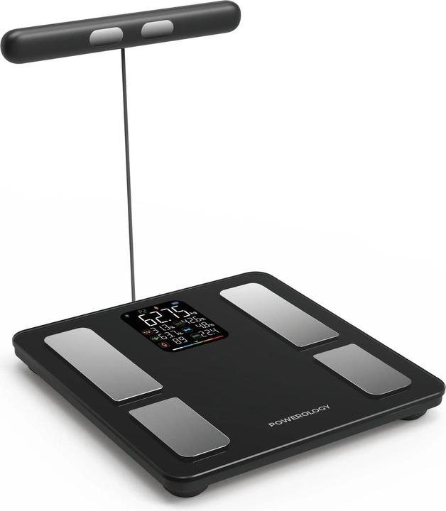 Immagine prodotto Powerology 8-Electrode Smart Body Analyzer Scale Composition with Digital Screen Display