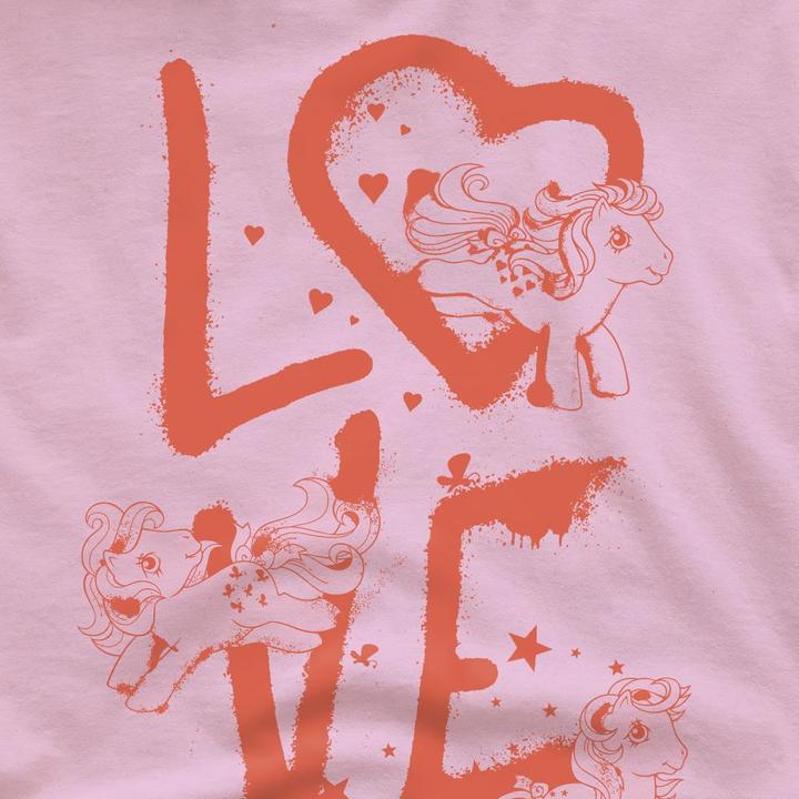 Immagine prodotto My Little Pony Love Maglietta Graffiti Uomo (L)