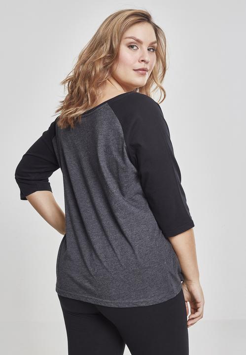 Produktbild Urban Classics Ladies 3/4 Contrast Raglan Tee (5XL)