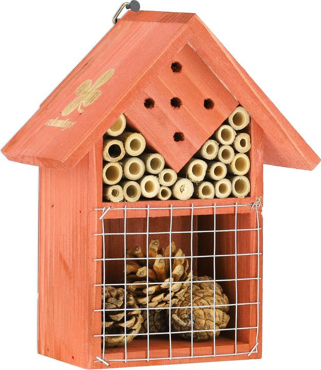 Relaxdays Hotel per insetti (Api, Vespe scavatrice, Coccinelle)