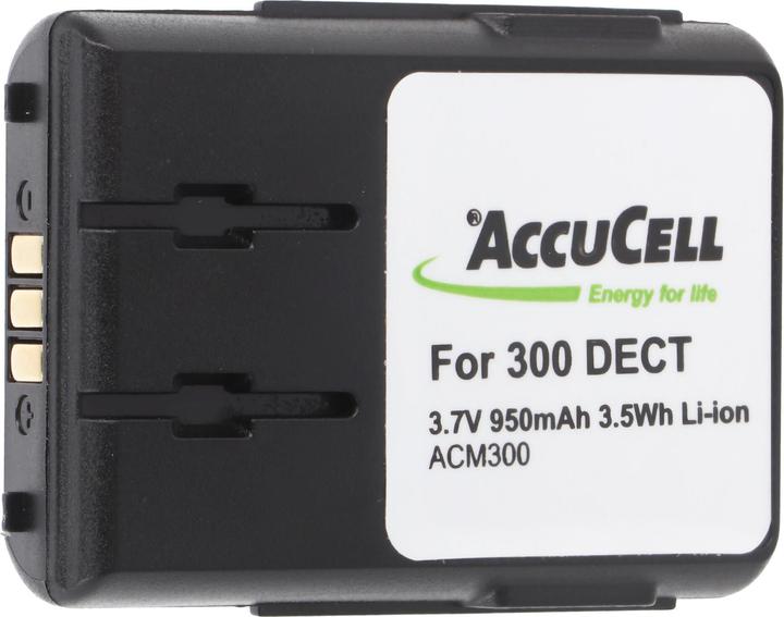 Produktbild AccuCell Akku passend für Alcatel Mobile 300, 400 DECT Akku 3BN66305AAAA000828, max. 950mAh