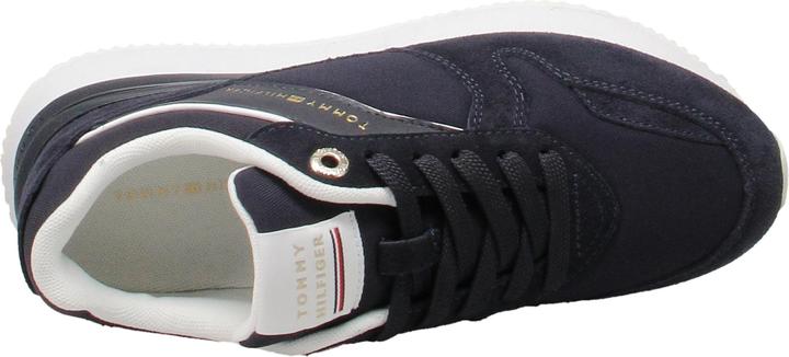 Immagine prodotto Tommy Hilfiger Donna Runner Sneaker Elevated Feminine Runner Scarpe Sportive, Blu (Space Blue), 39 EU (39)
