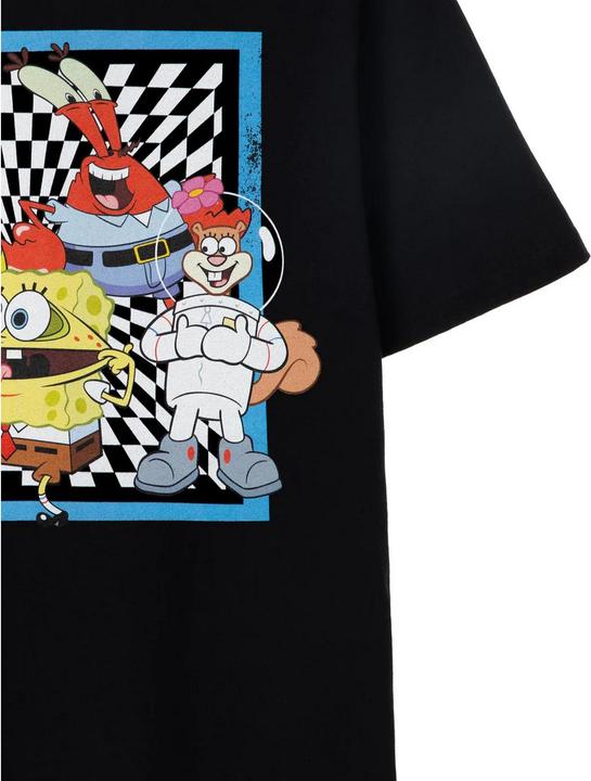 Image du produit Spongebob Squarepants Mens Group Shot Short-Sleeved T-Shirt (S)