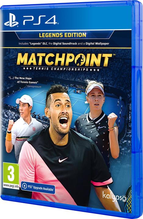 Actual product image Matchpoint - Tennis Championships Legends Edition (PS4) (IT/ESP) (PS4, IT)