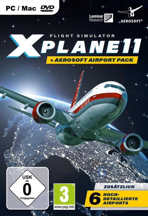 Aerosoft Simulateur de vol X-Plane 11 (PC, Mac, DE)