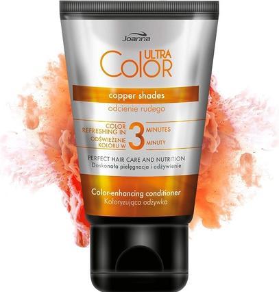Actual product image Joanna Ultra Colour-Enhancing Conditioner Coloring Conditioner Shades Of Red Copper Shades 100G (100 ml)