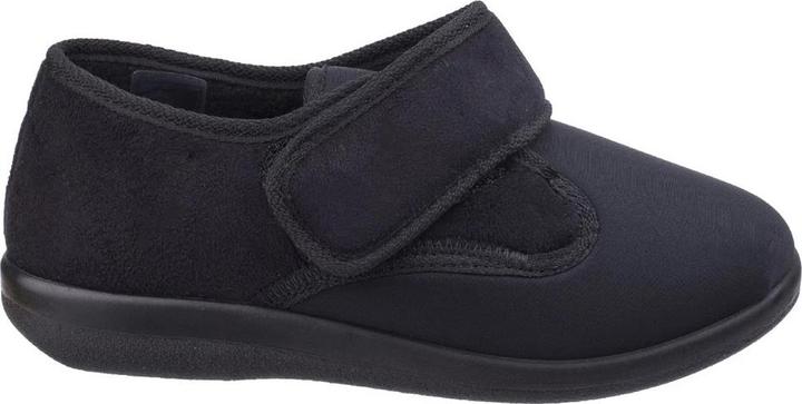 GBS Great British Slippers Frenchay Hausschuhe mit Klettverschluss