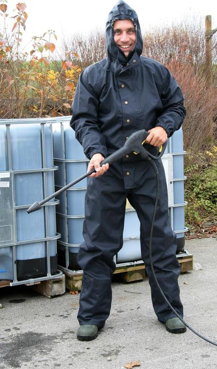 Produktbild Kerbl 291243 Wasch und Reinigungsoverall wasserdicht, Grösse M (M)