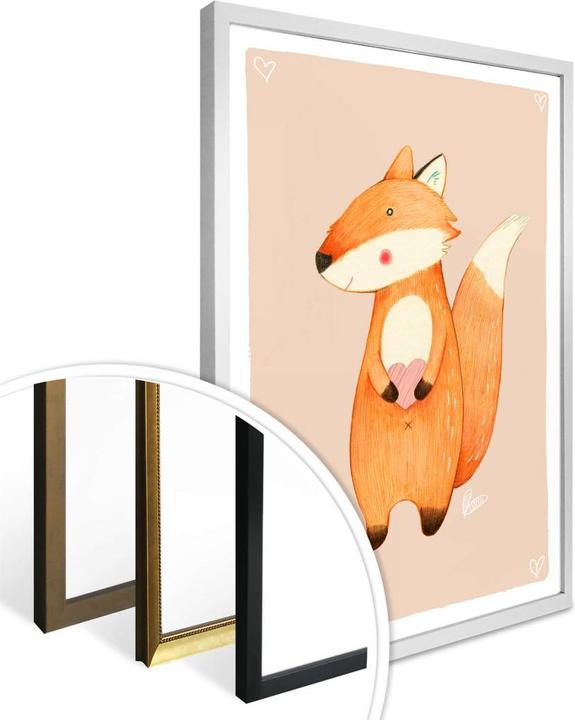 Produktbild Trenddeko Loske - Fuchs (30 x 24 cm)