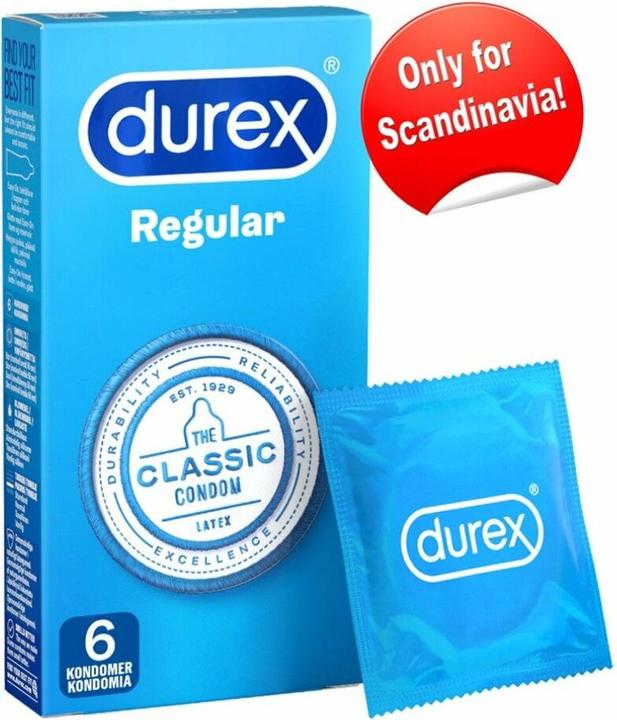 Actual product image Durex Regular condoms (6 pcs.)