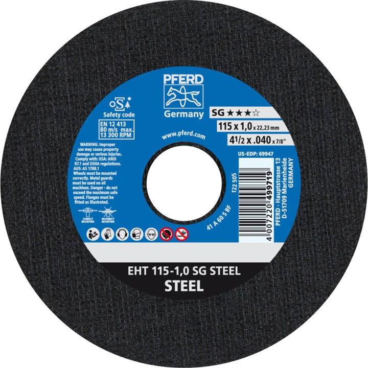 Image du produit Pferd Disque à tronçonner