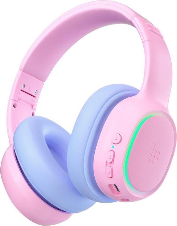 Tronsmart KH03 Wireless Headphones with ANC, for Kids, Safe - Pink (Pink)