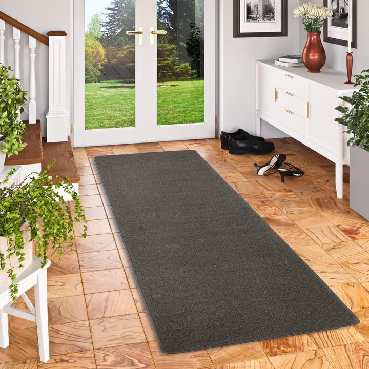 Produktbild Snapstyle Trend Velours Läufer Teppich Joy (80 x 400 cm)