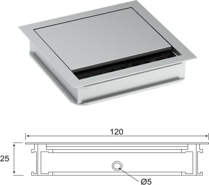 Immagine prodotto Bachmann Piazza dell'anello (Foro cavo, 12 cm)
