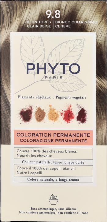 Produktbild Phyto Color Kit Coloration 9.8 Very Light Beige Blonde (9.8-rubio beige muy claro)