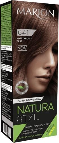 Immagine prodotto Marion Tintura per capelli Nature Style Colour 641 Chestnut Bronze 80Ml + Balsamo 10Ml (Marrone)