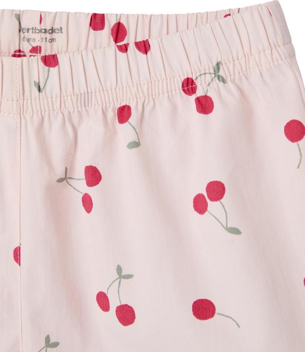 Produktbild Vertbaudet Mädchen Schlafanzug aus Popeline CHERRY (92)