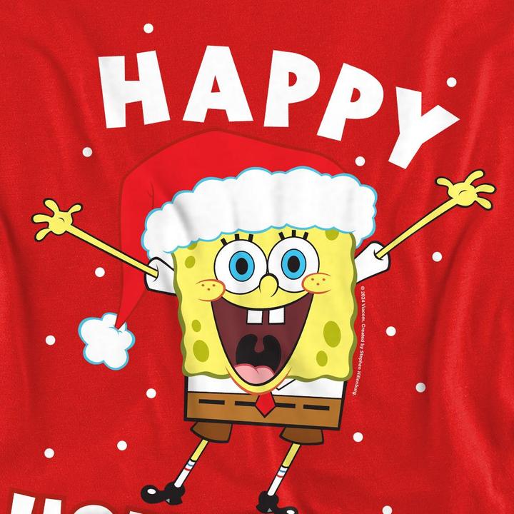 Produktbild Spongebob Squarepants Happy Holidays Sweatshirt weihnachtliches Design (XL)
