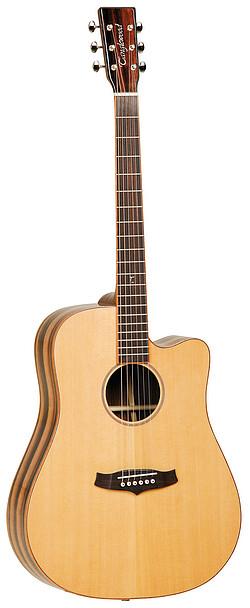 Actual product image Tanglewood JDCE Java Serie (NATO, Amara, Solid Cedar, mahogany, Mango split, Amara/Split Mango)
