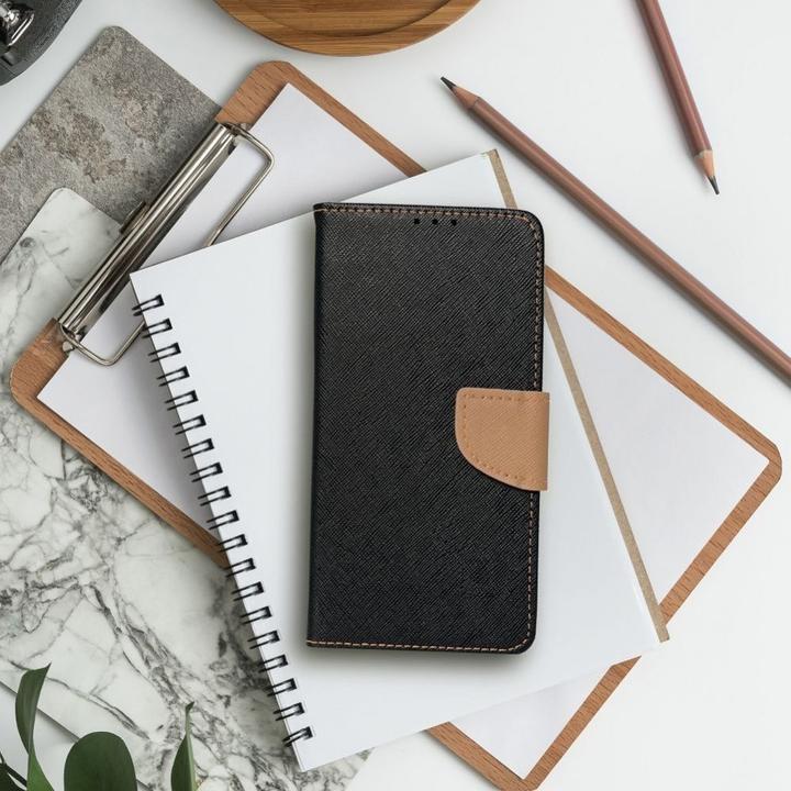 Produktbild Fancy Book Book case OEM case for SAMSUNG S24 Plus black / gold (Samsung Galaxy S24+)