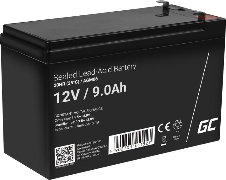 Produktbild GreenCell AGM06 (12 V, 9 Ah)